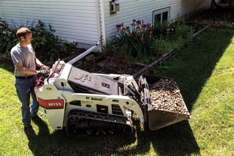 walk behind bobcat skid steer|bobcat mt 55 walk behind.